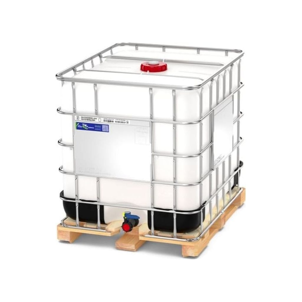 REKO IBC kontejner 1000 l — dřevěná paleta, DN 80