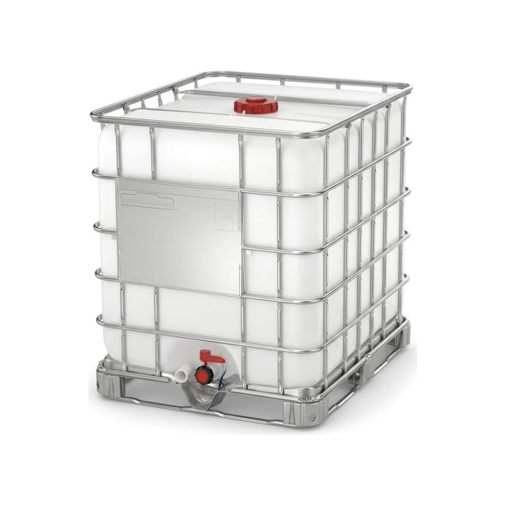 Nový IBC kontejner 1000 l — kovová paleta, MX-EX